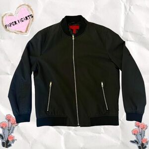 Alfani Black Bomber Jacket 🖤